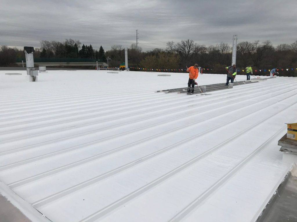 industrial flat roofing